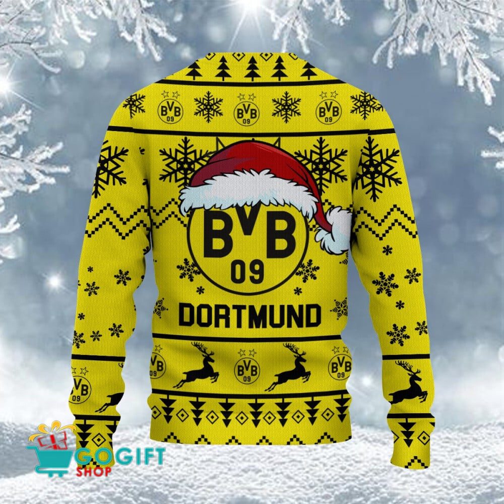 Borussia Dortmund Neuer Stil Weihnachtspullover