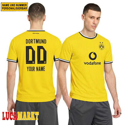 Borussia Dortmund Heimtrikot 26/27 - Individueller Name Nummer T-Shirt