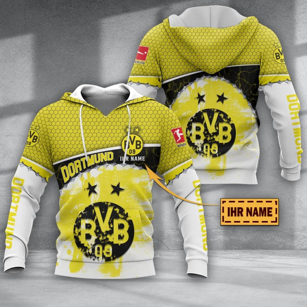 Borussia Dortmund Individueller Name Sonderausgabe Kapuzenpullover