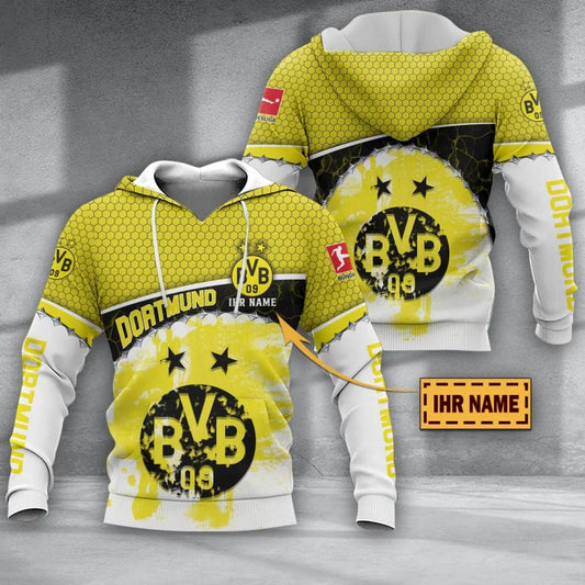 Borussia Dortmund Individueller Name Sonderausgabe Kapuzenpullover