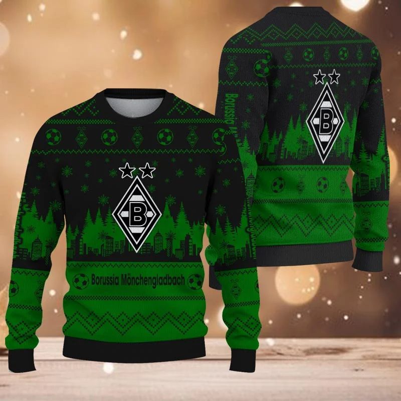 Borussia Mönchengladbach Sonderausgabe Weihnachtspullover