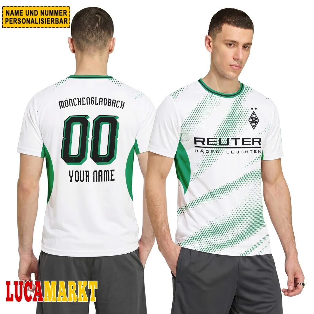 Borussia Mönchengladbach Heimtrikot 26/27 - Individueller Name Nummer T-Shirt