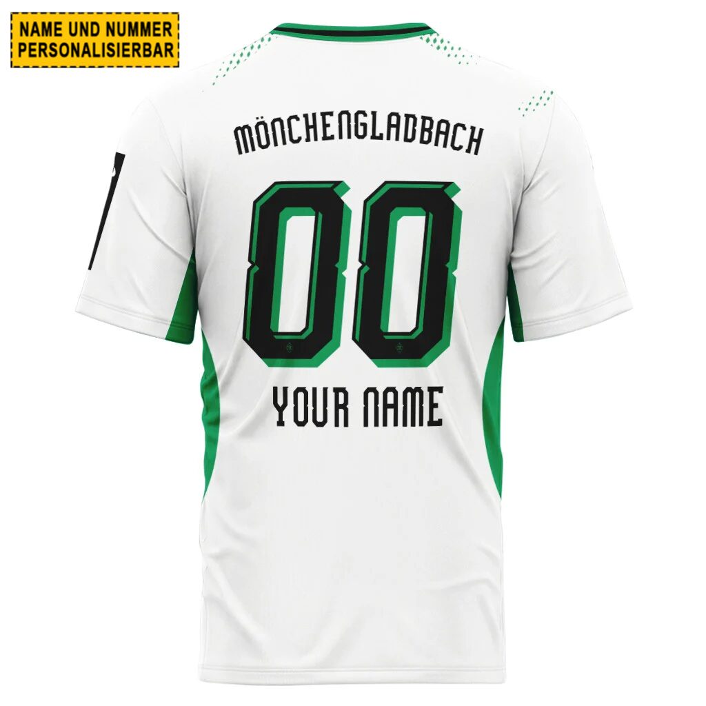 Borussia Mönchengladbach Heimtrikot 26/27 - Individueller Name Nummer T-Shirt