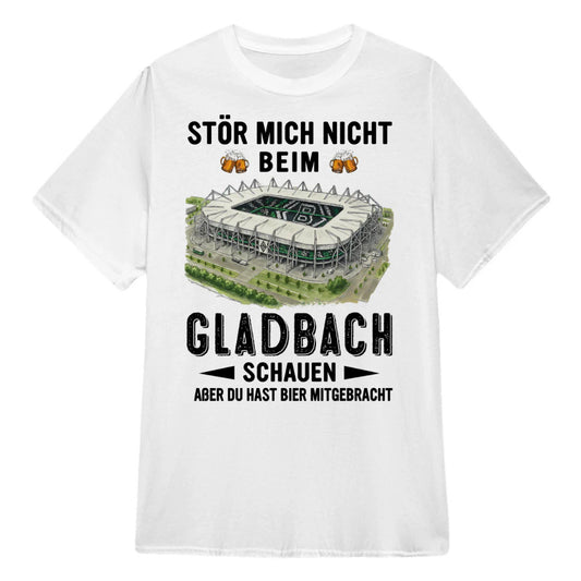 Borussia Mönchengladbach T-Shirt Neue Version Nur reden wenn es Bier gibt