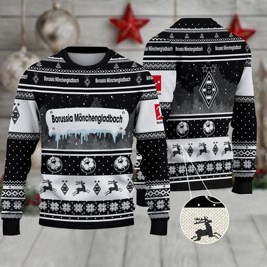 Borussia Mönchengladbach Weihnachtspullover im neuen Design