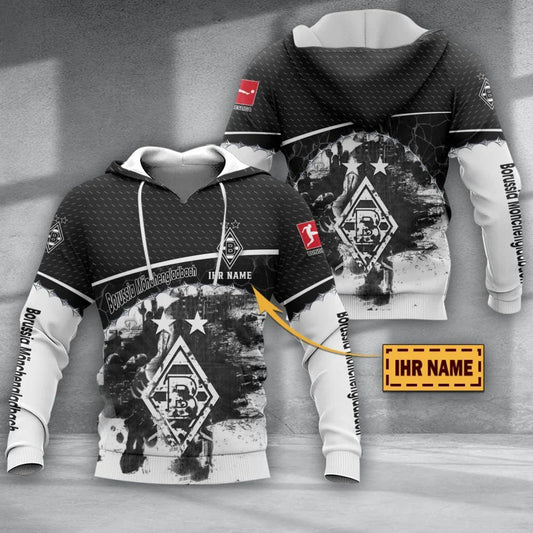 Borussia Mönchengladbach Individueller Name Sonderausgabe Kapuzenpullover