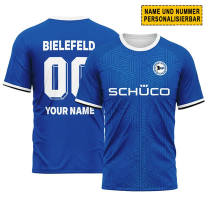 DSC Arminia Bielefeld Heimtrikot 26/27 - Individueller Name Nummer T-Shirt