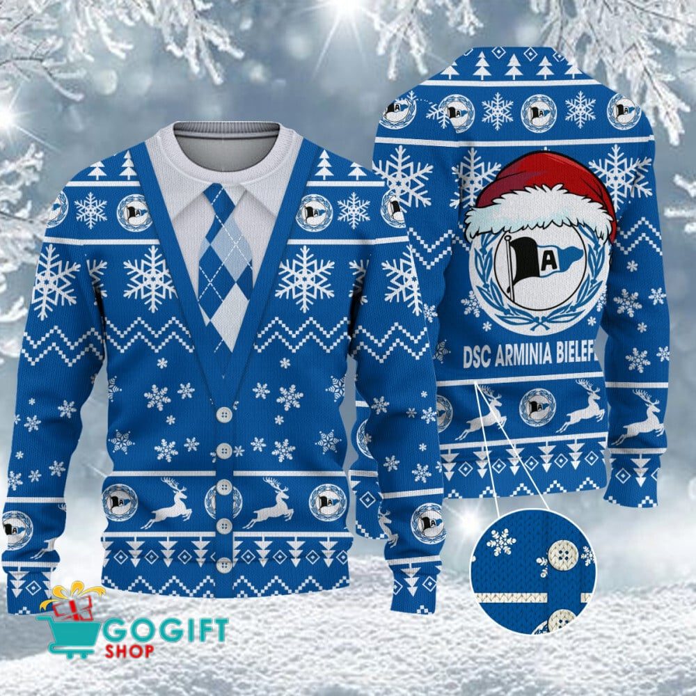 DSC Arminia Bielefeld Neuer Stil Weihnachtspullover