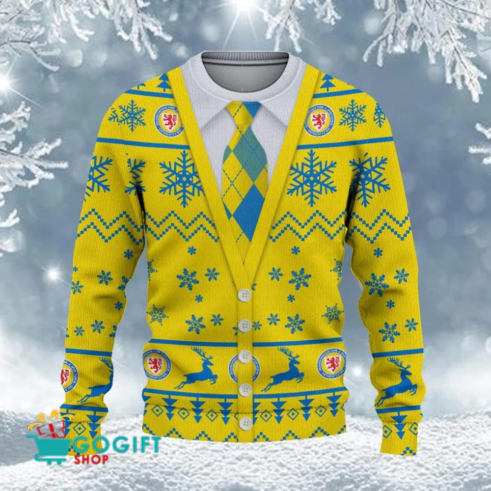 Eintracht Braunschweig Neuer Stil Weihnachtspullover