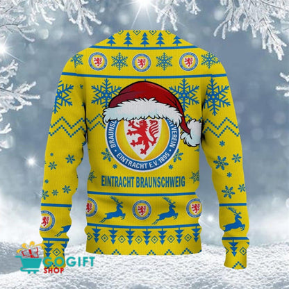 Eintracht Braunschweig Neuer Stil Weihnachtspullover