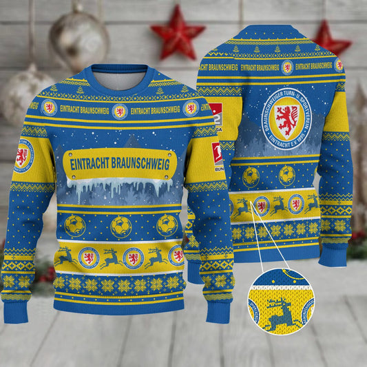 Eintracht Braunschweig Weihnachtspullover im neuen Design