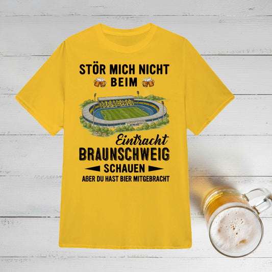 Eintracht Braunschweig T-Shirt Neue Version Nur reden wenn es Bier gibt