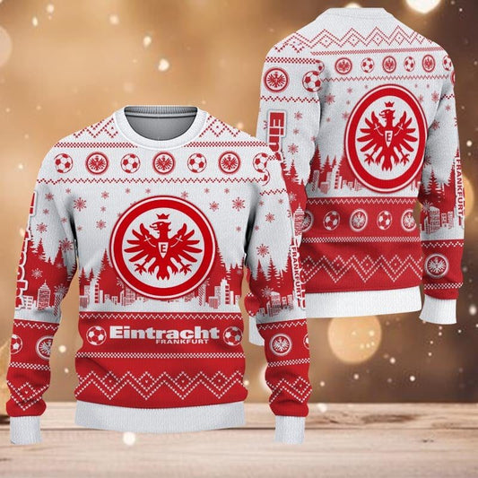 Eintracht Frankfurt Sonderausgabe Weihnachtspullover