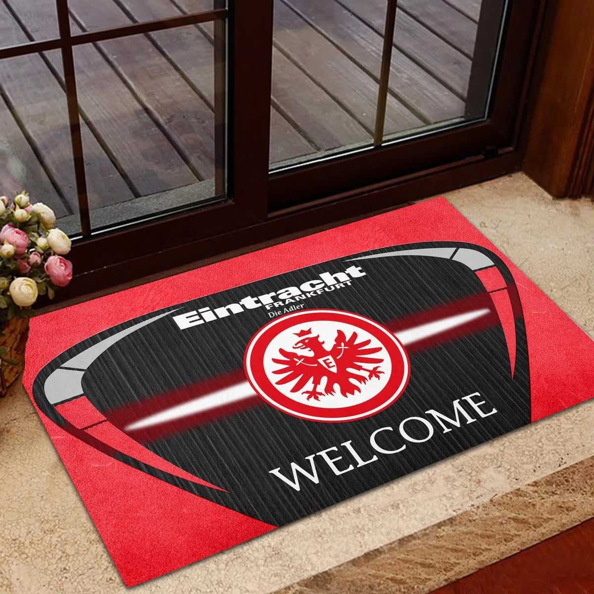Eintracht Frankfurt Sportausgabe Fußmatte aus Gummi
