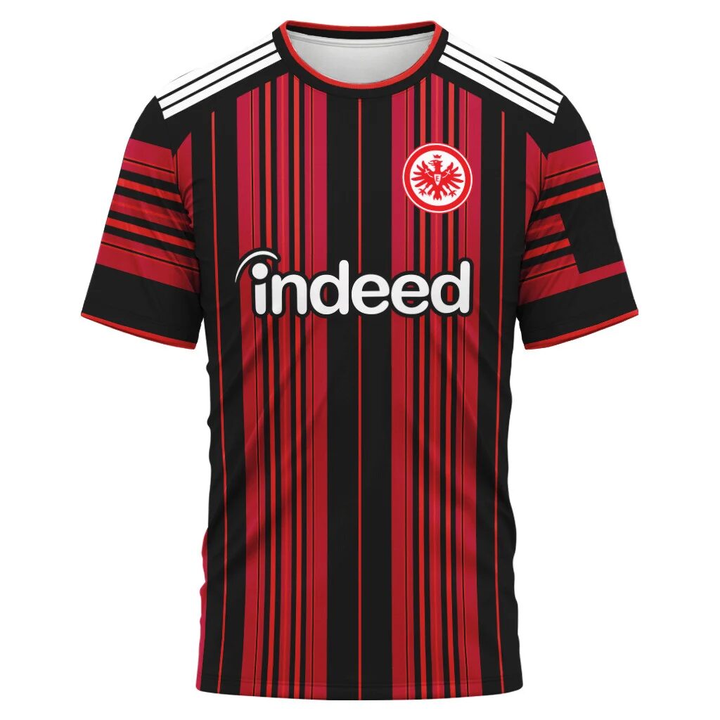 Eintracht Frankfurt Heimtrikot 26/27 - Individueller Name Nummer T-Shirt