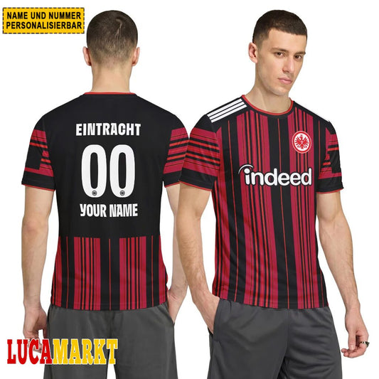 Eintracht Frankfurt Heimtrikot 26/27 - Individueller Name Nummer T-Shirt