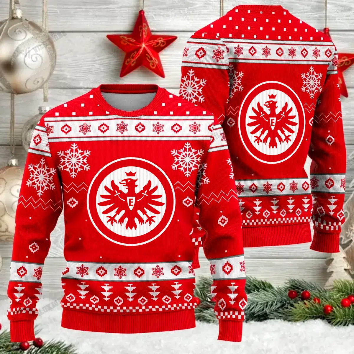 Jetzt neu: Eintracht Frankfurt Weihnachtspullover