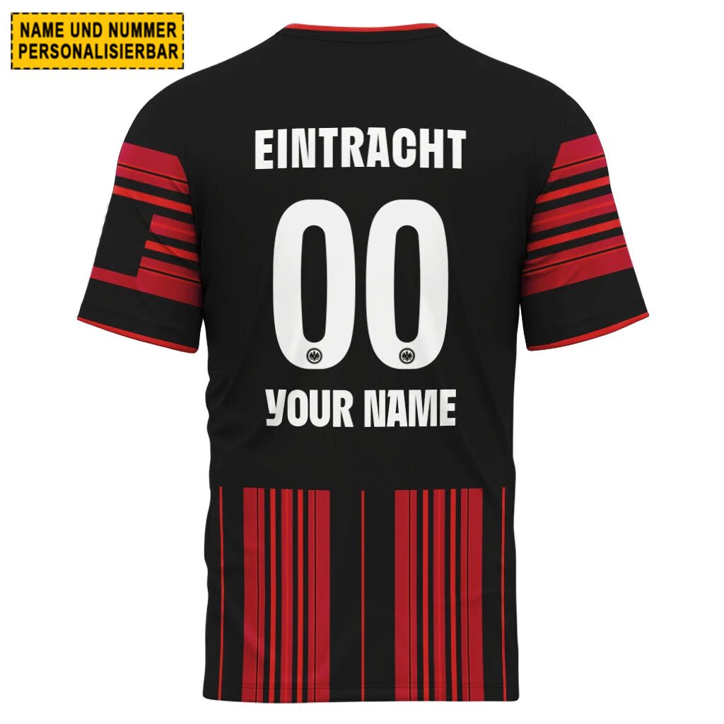 Eintracht Frankfurt Heimtrikot 26/27 - Individueller Name Nummer T-Shirt