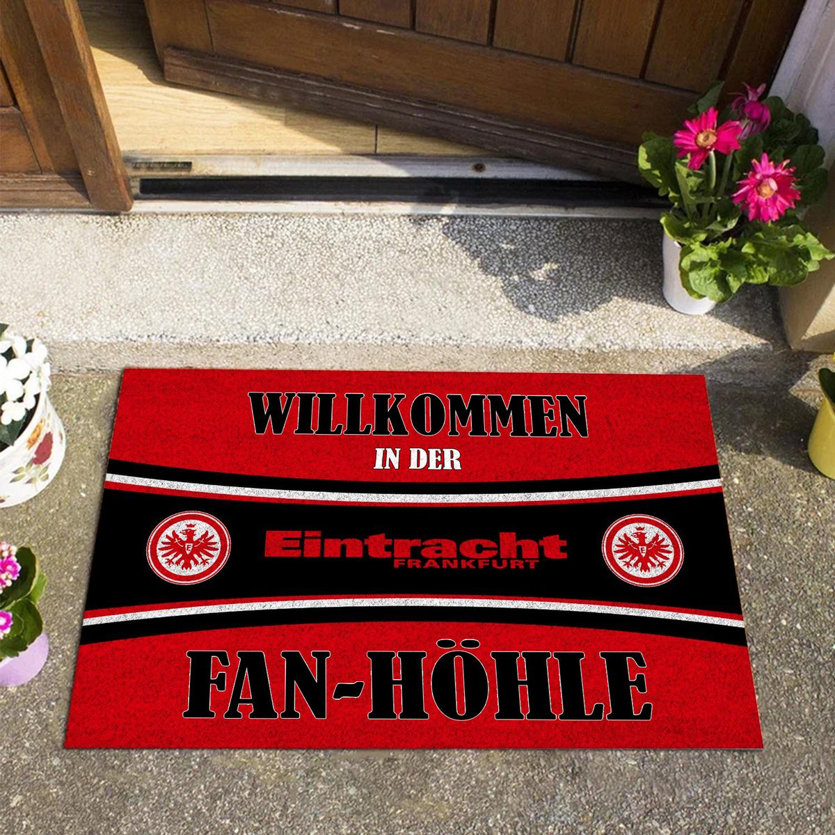 Eintracht Frankfurt Neue Version Fußmatte aus Gummi