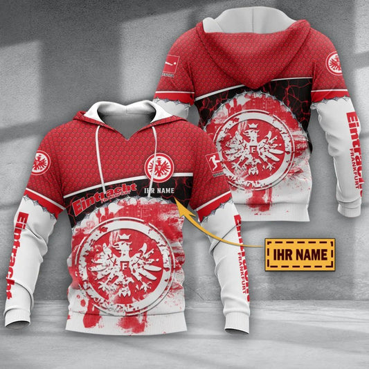 Eintracht Frankfurt Individueller Name Sonderausgabe Kapuzenpullover