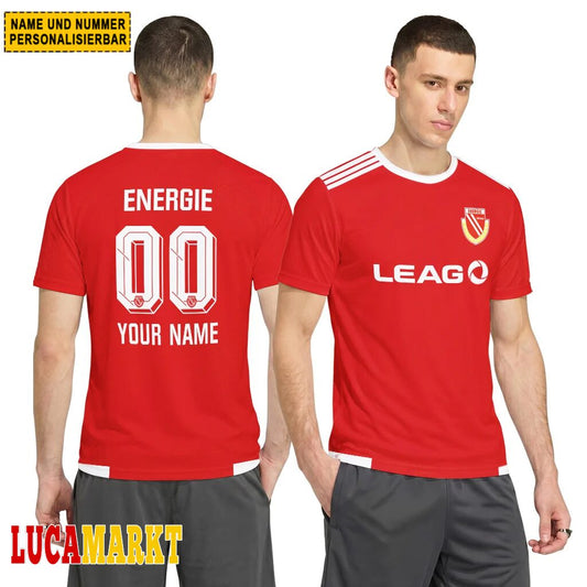 Energie Cottbus Heimtrikot 26/27 - Individueller Name Nummer T-Shirt