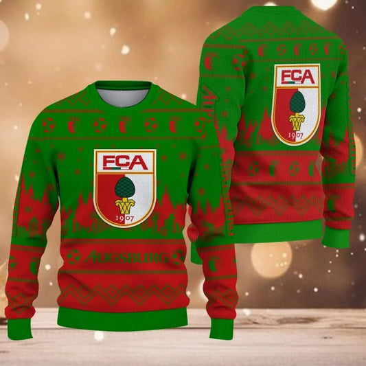 FC Augsburg Sonderausgabe Weihnachtspullover