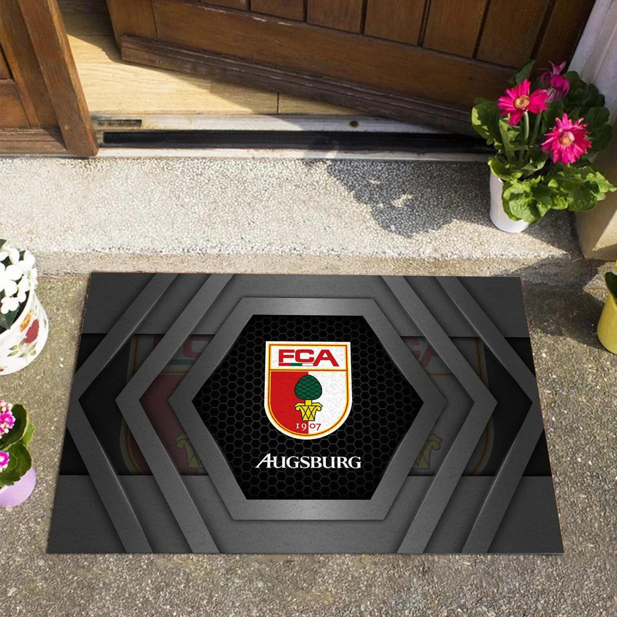 FC Augsburg Neue Edition Fußmatte aus Gummi