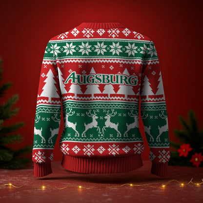 FC Augsburg Fan Edition Weihnachtspullover im neuen Design