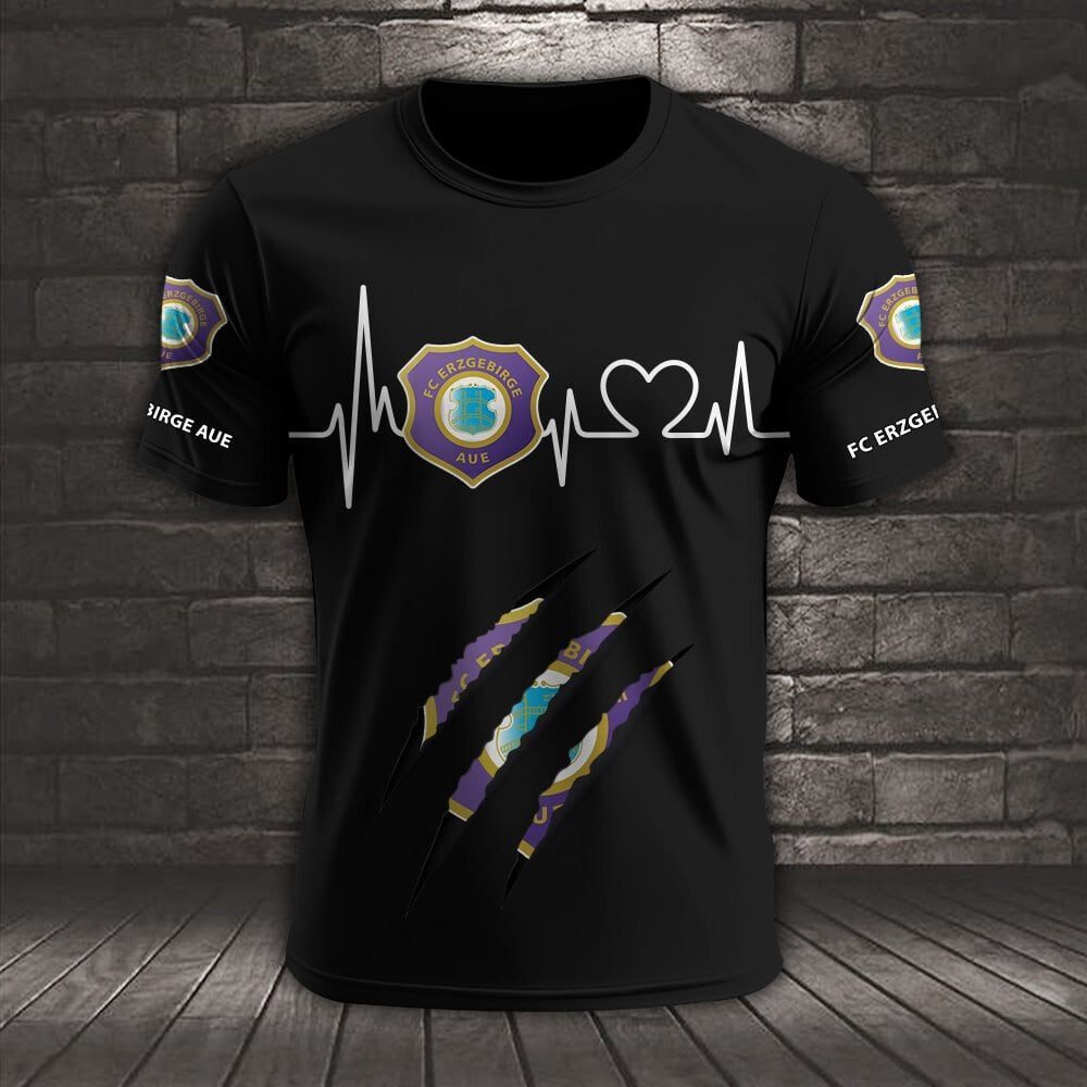 FC Erzgebirge Aue Neues Design T-Shirt