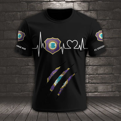 FC Erzgebirge Aue Neues Design T-Shirt