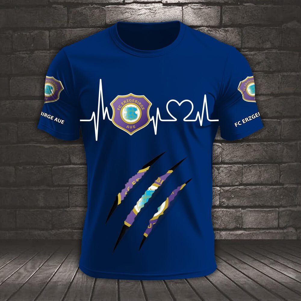 FC Erzgebirge Aue Neues Design T-Shirt