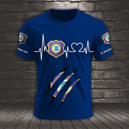 FC Erzgebirge Aue Neues Design T-Shirt