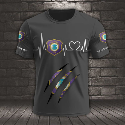 FC Erzgebirge Aue Neues Design T-Shirt
