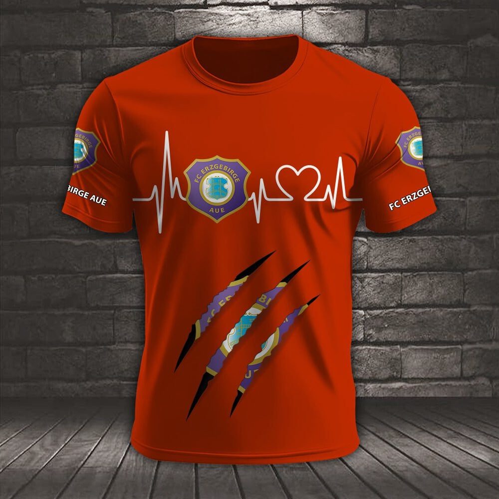 FC Erzgebirge Aue Neues Design T-Shirt