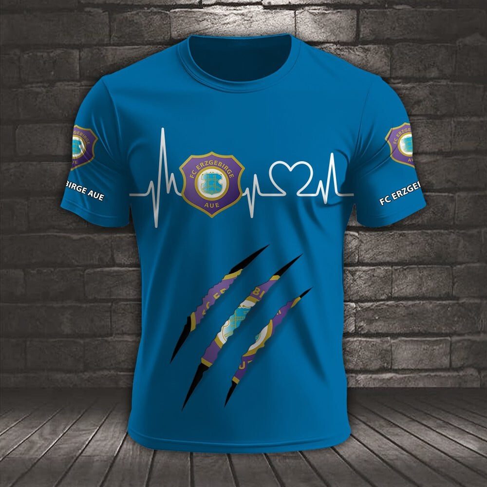 FC Erzgebirge Aue Neues Design T-Shirt