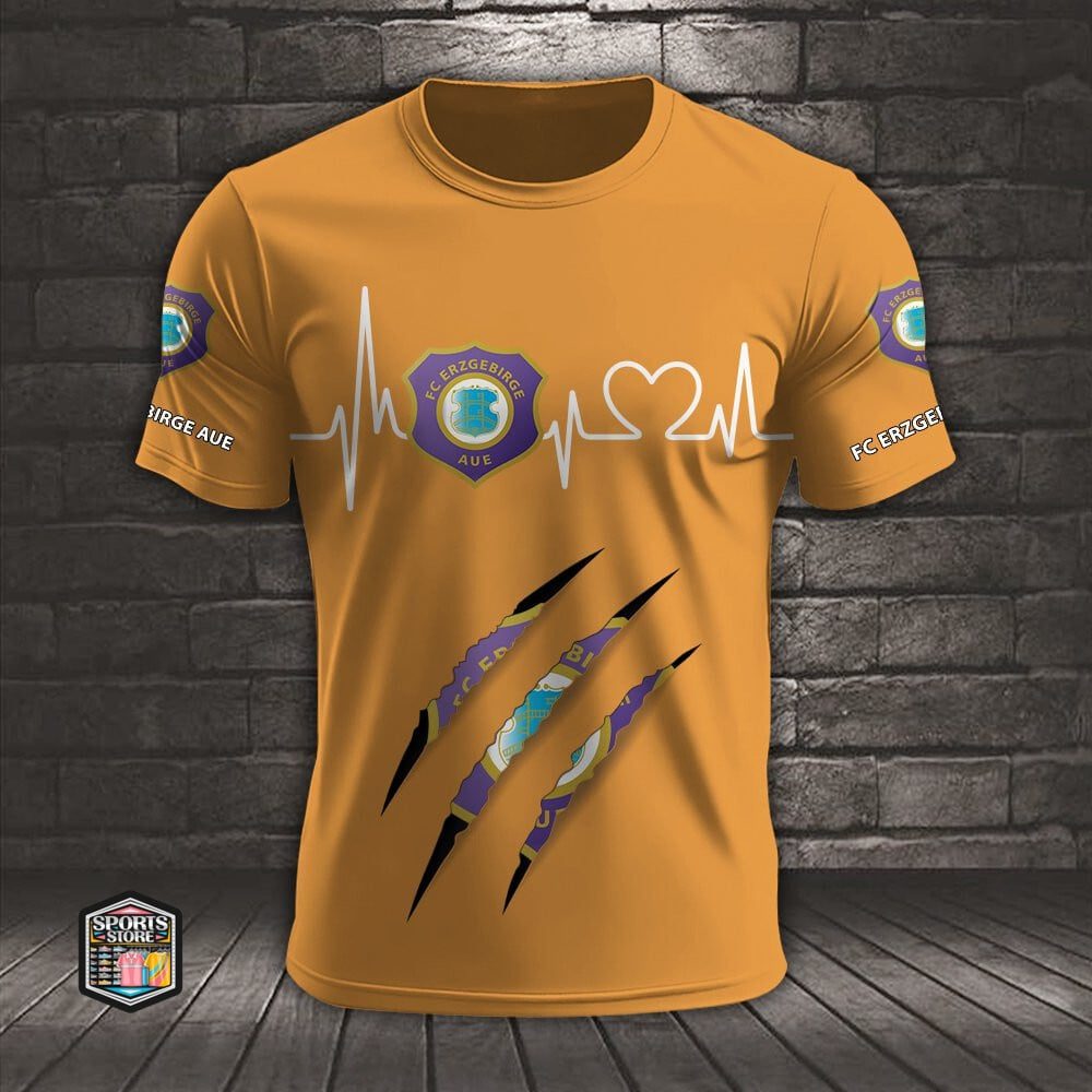 FC Erzgebirge Aue Neues Design T-Shirt