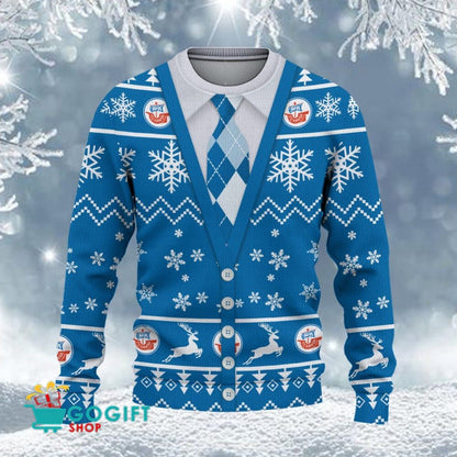 FC Hansa Rostock Neuer Stil Weihnachtspullover