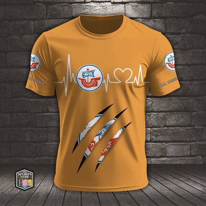FC Hansa Rostock Neues Design T-Shirt