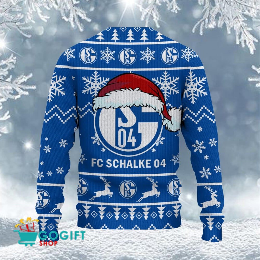 FC Schalke 04 Neuer Stil Weihnachtspullover