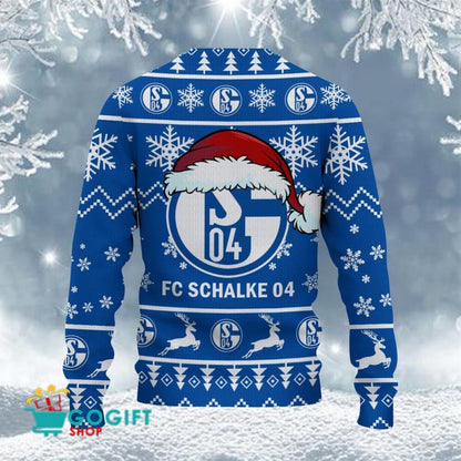 FC Schalke 04 Neuer Stil Weihnachtspullover