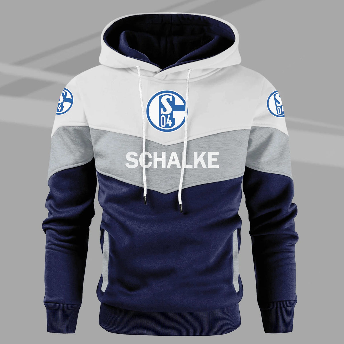 FC Schalke 04 Sonderausgabe Mehrfarbiger Kapuzenpullover