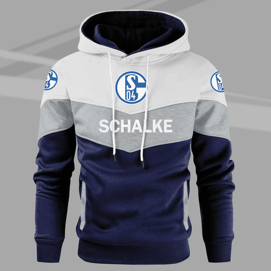 FC Schalke 04 Sonderausgabe Mehrfarbiger Kapuzenpullover