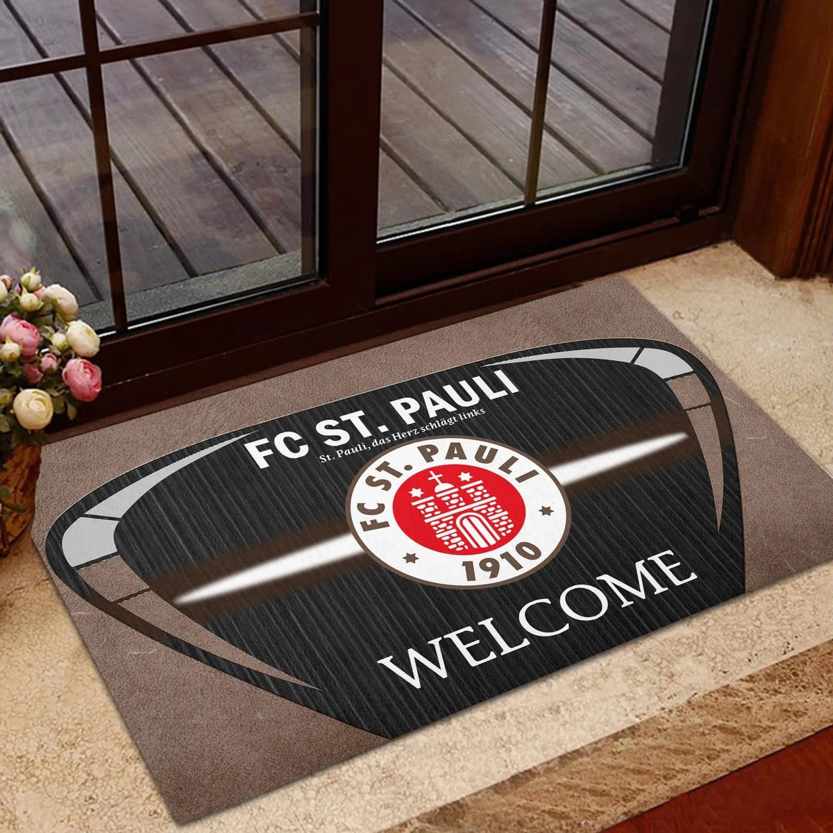 FC St. Pauli Sportausgabe Fußmatte aus Gummi