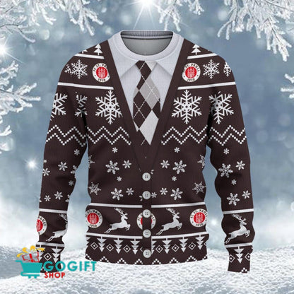 FC St. Pauli Neuer Stil Weihnachtspullover
