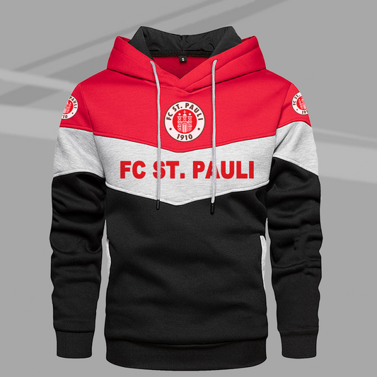 FC St. Pauli Sonderausgabe Mehrfarbiger Kapuzenpullover