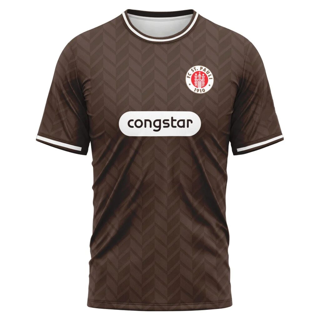 FC St. Pauli Heimtrikot 26/27 - Individueller Name Nummer T-Shirt