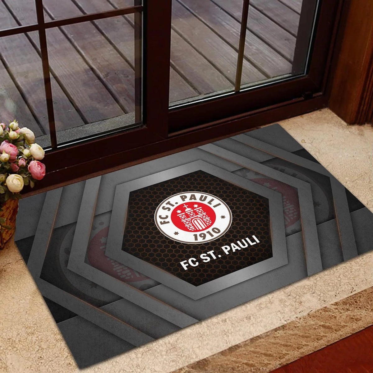 FC St. Pauli Neue Edition Fußmatte aus Gummi