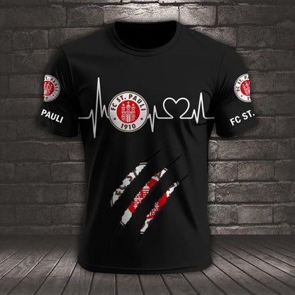 FC St. Pauli Neues Design T-Shirt