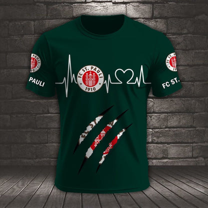 FC St. Pauli Neues Design T-Shirt
