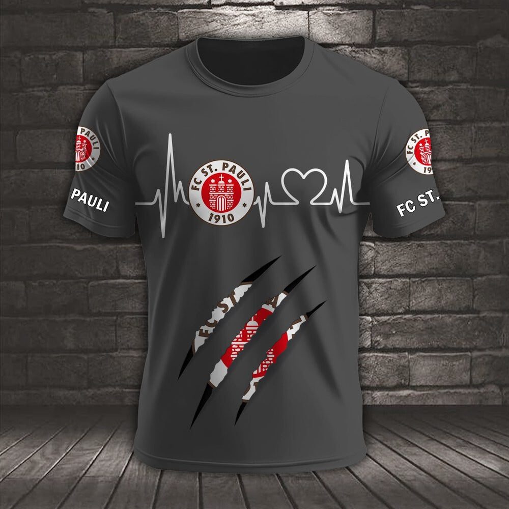 FC St. Pauli Neues Design T-Shirt